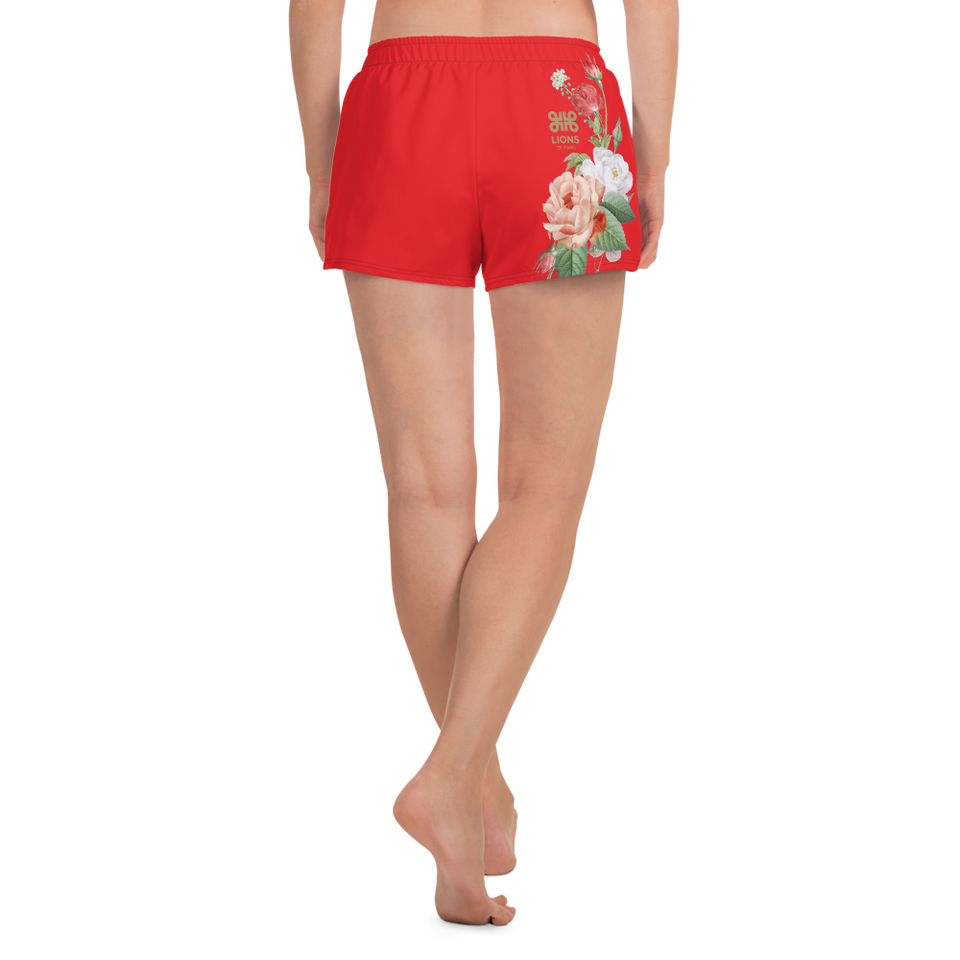 MA Red Active Shorts