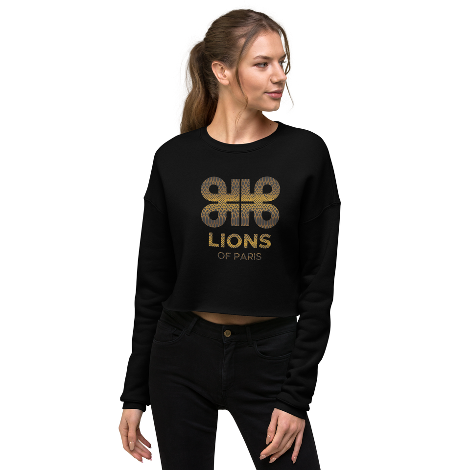 Sauvage Logo Crop Sweatshirt