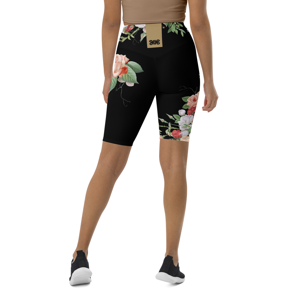 MA Black Biker Shorts