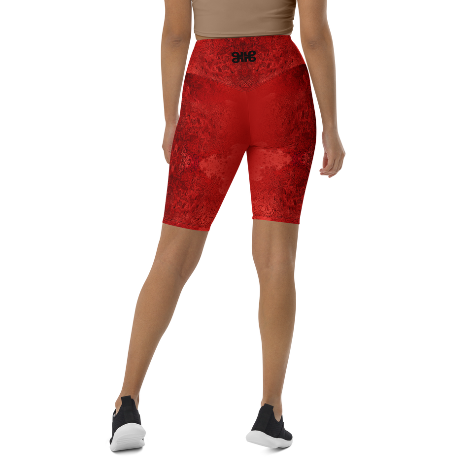 Rêves Rouge Biker Shorts