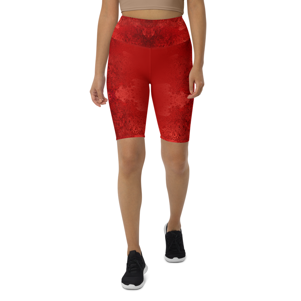Rêves Rouge Biker Shorts