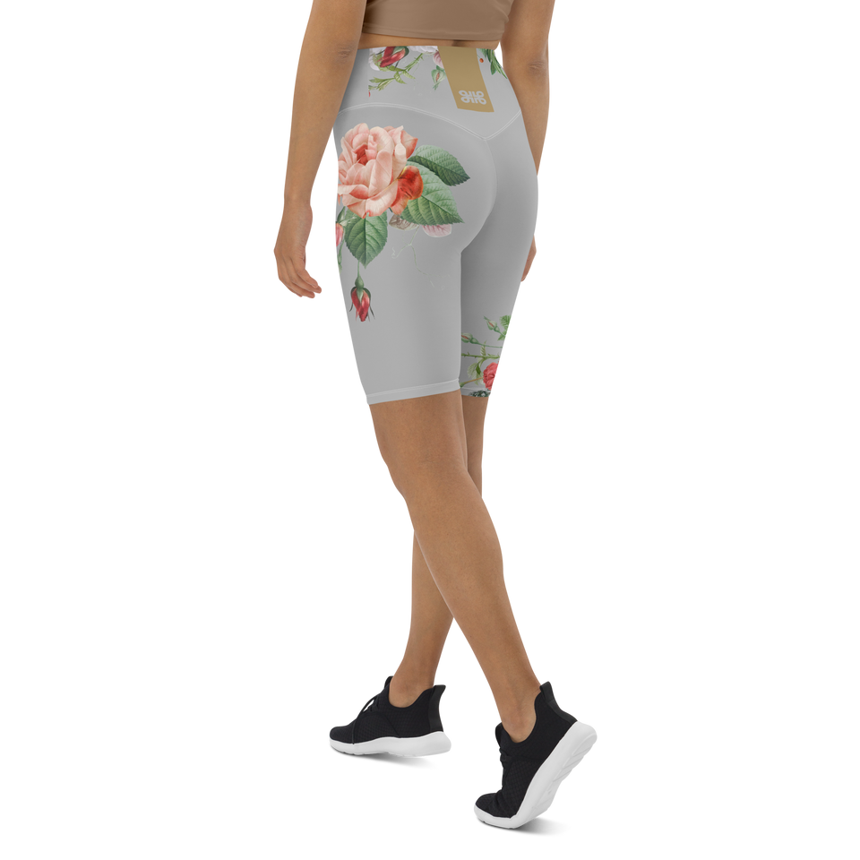 MA Gray Biker Shorts