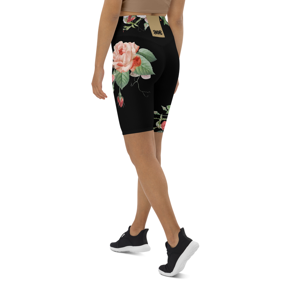 MA Black Biker Shorts