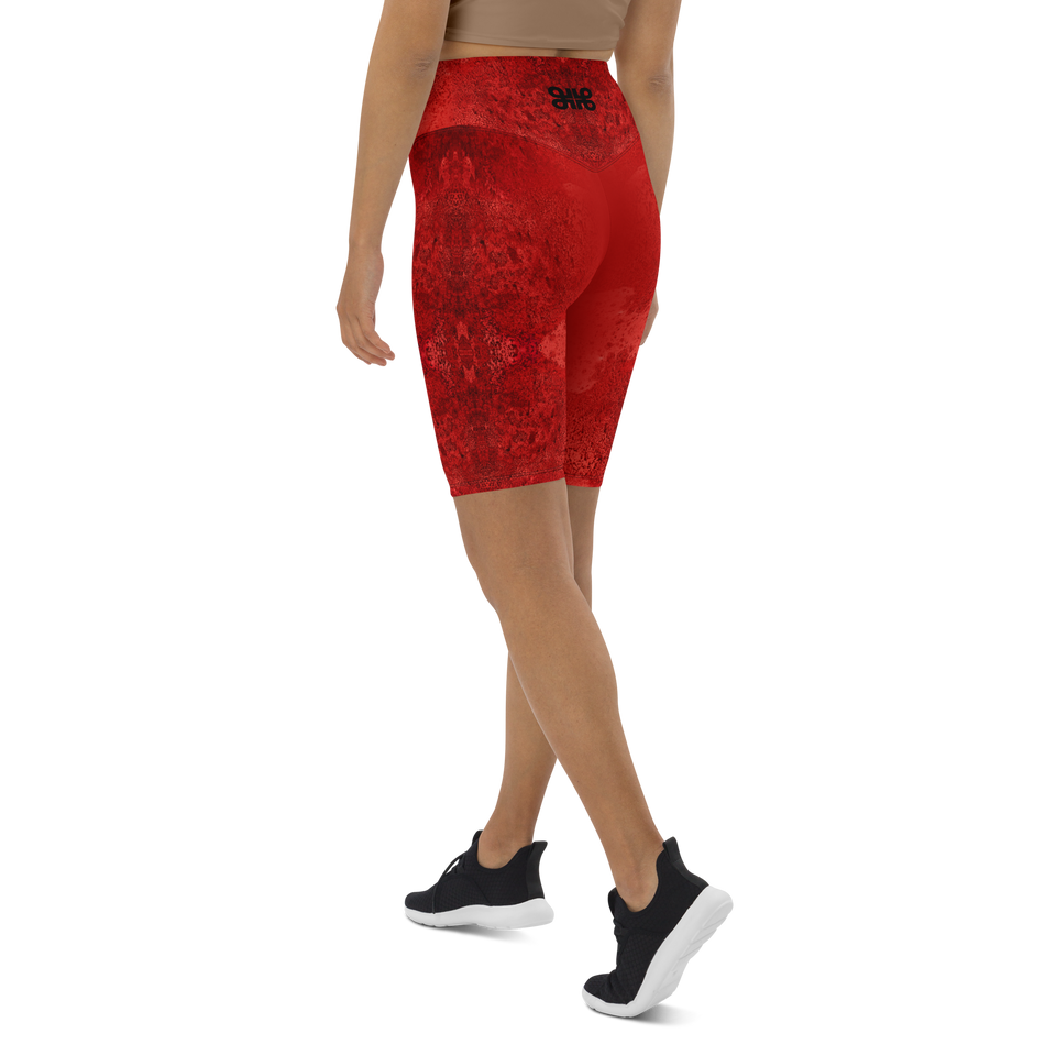 Rêves Rouge Biker Shorts
