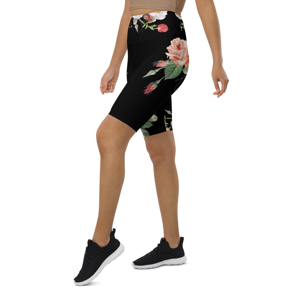 MA Black Biker Shorts