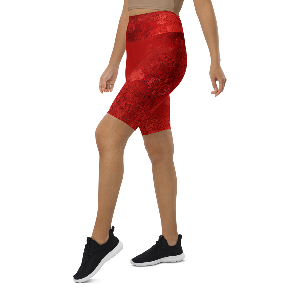Rêves Rouge Biker Shorts