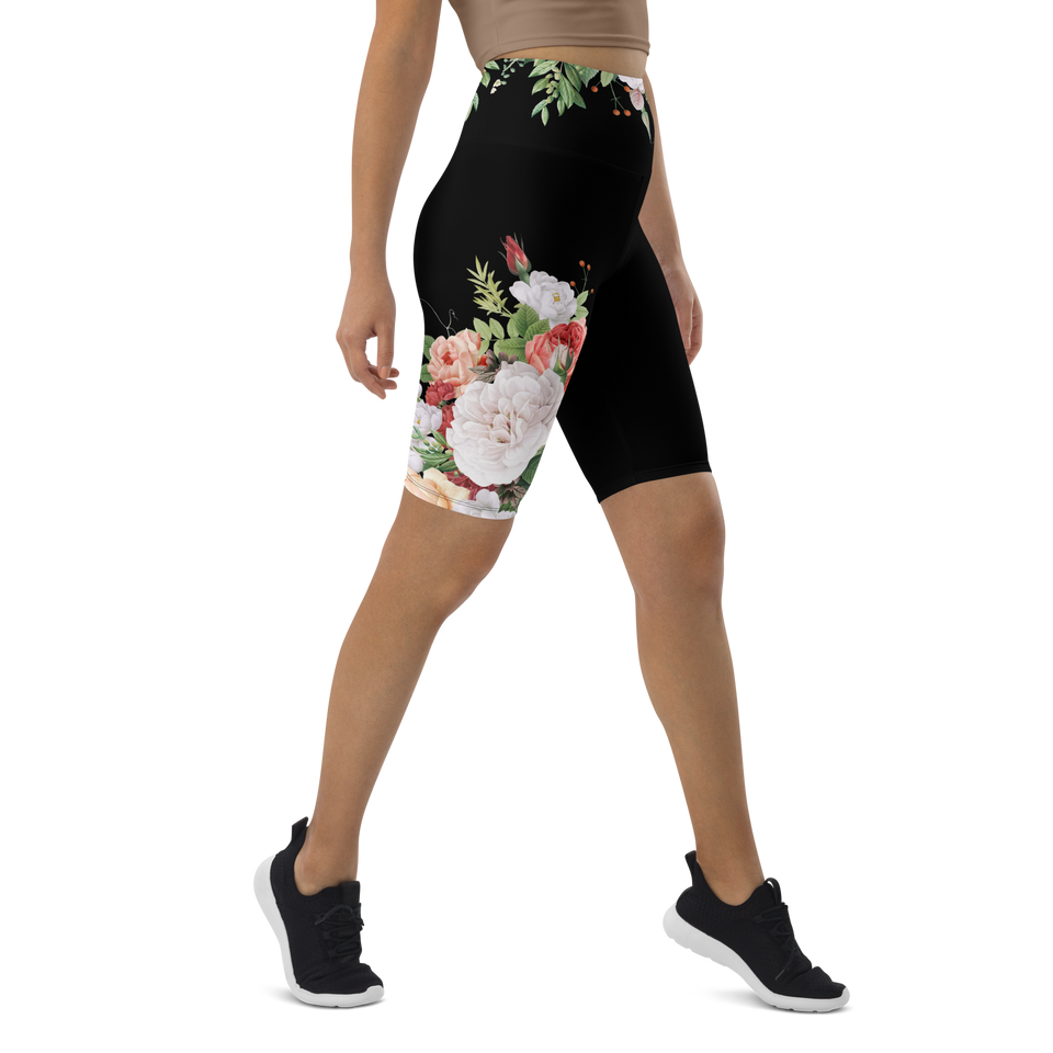 MA Black Biker Shorts