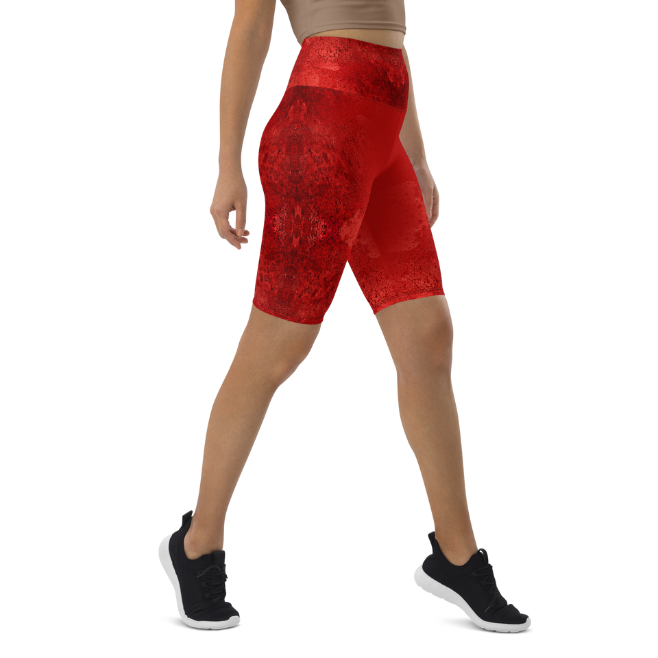 Rêves Rouge Biker Shorts