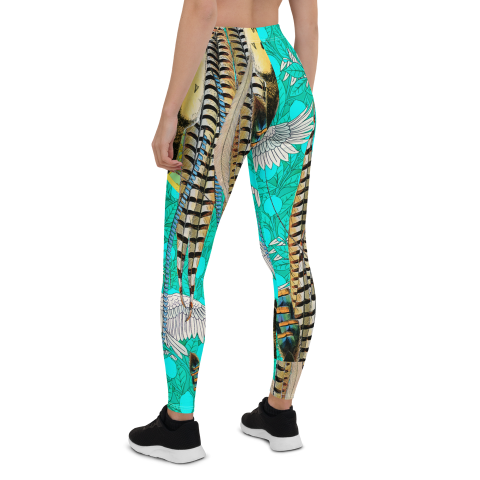 Paradis Turquoise Cité Leggings