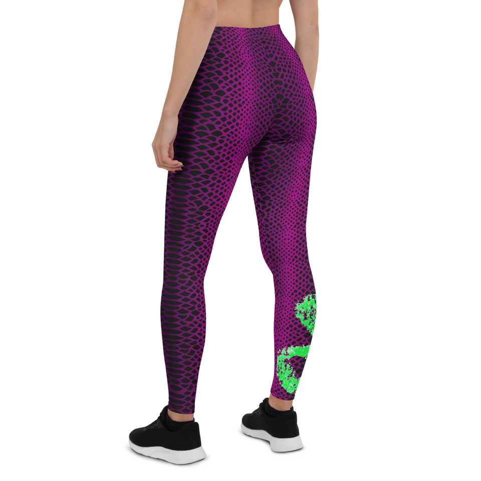 Sauvage Violette Cité Leggings