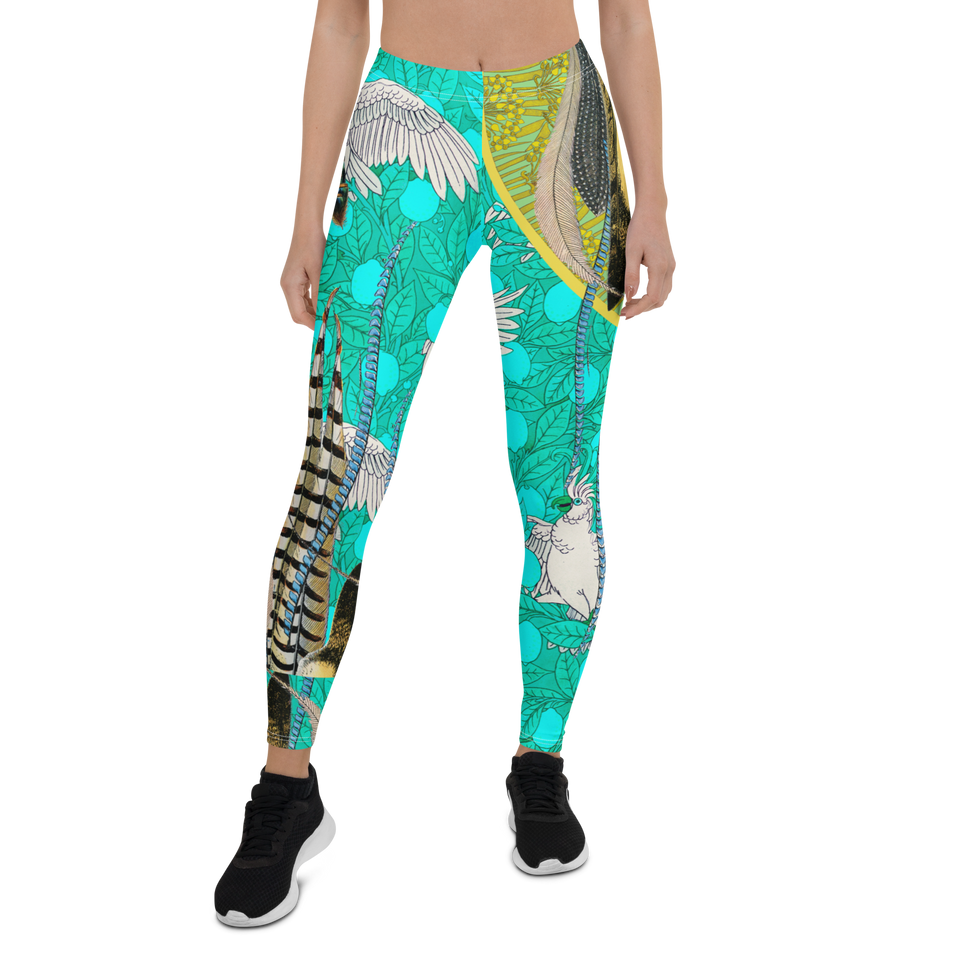 Paradis Turquoise Cité Leggings