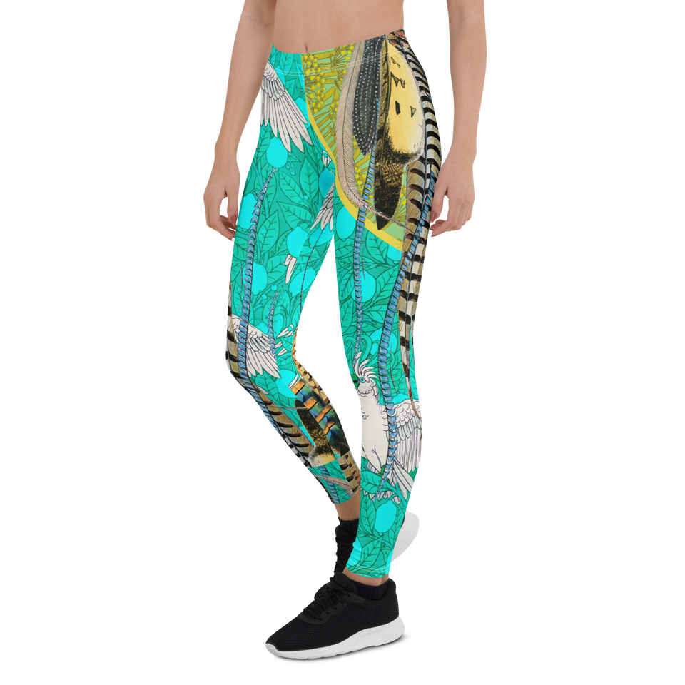Paradis Turquoise Cité Leggings