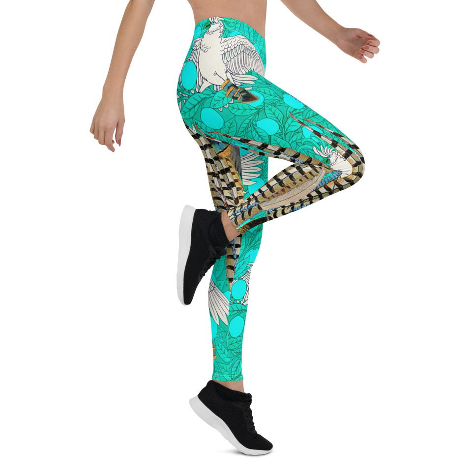 Paradis Turquoise Cité Leggings