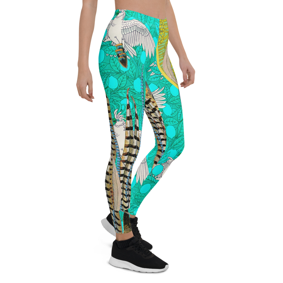 Paradis Turquoise Cité Leggings