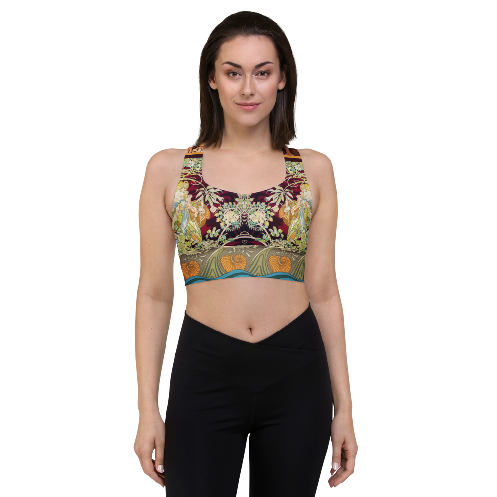 Montmartre Longline Sports Bra Lions of Paris