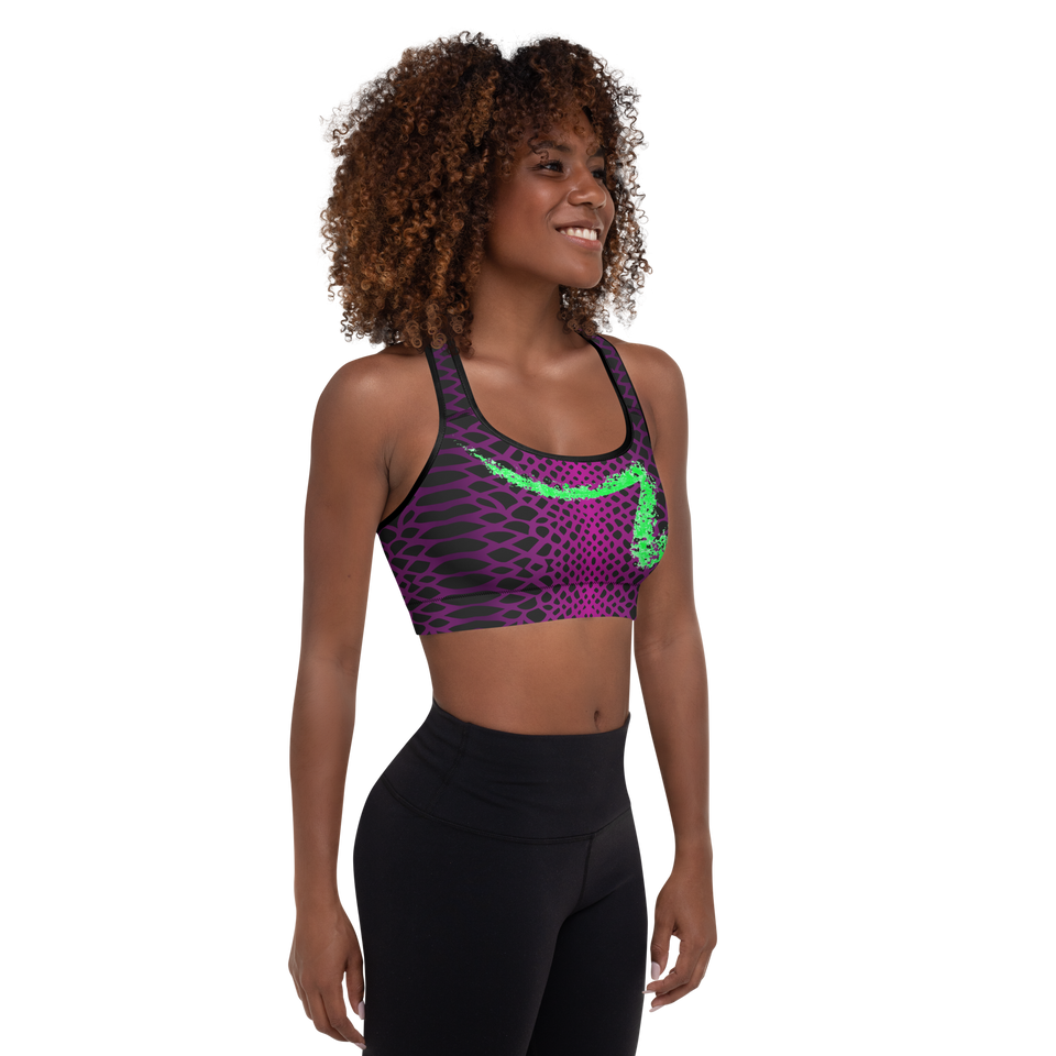 Sauvage Violette Padded Sports Bra