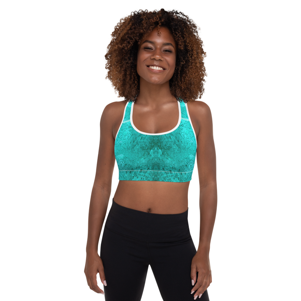 Rêves d'Azur Padded Sports Bra