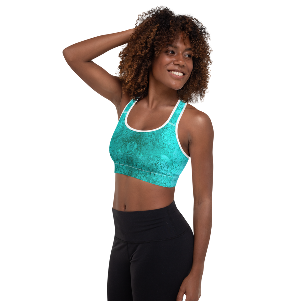 Rêves d'Azur Padded Sports Bra