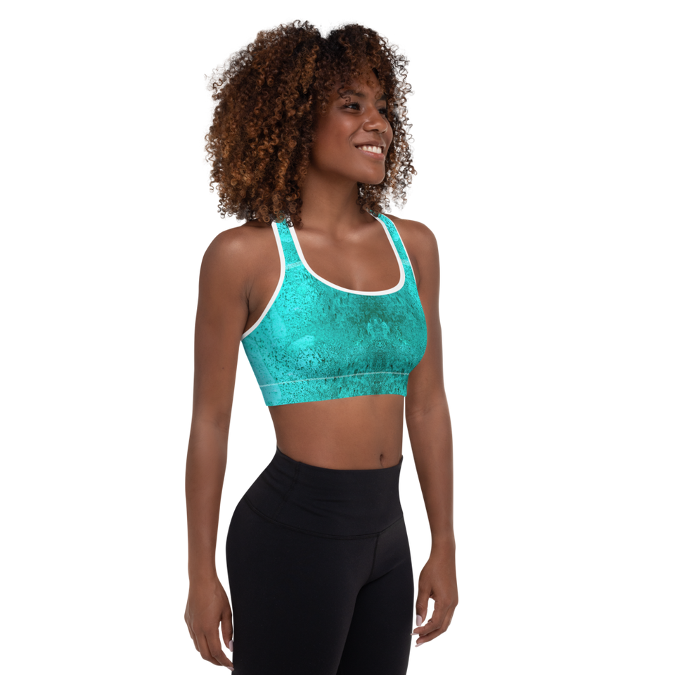 Rêves d'Azur Padded Sports Bra