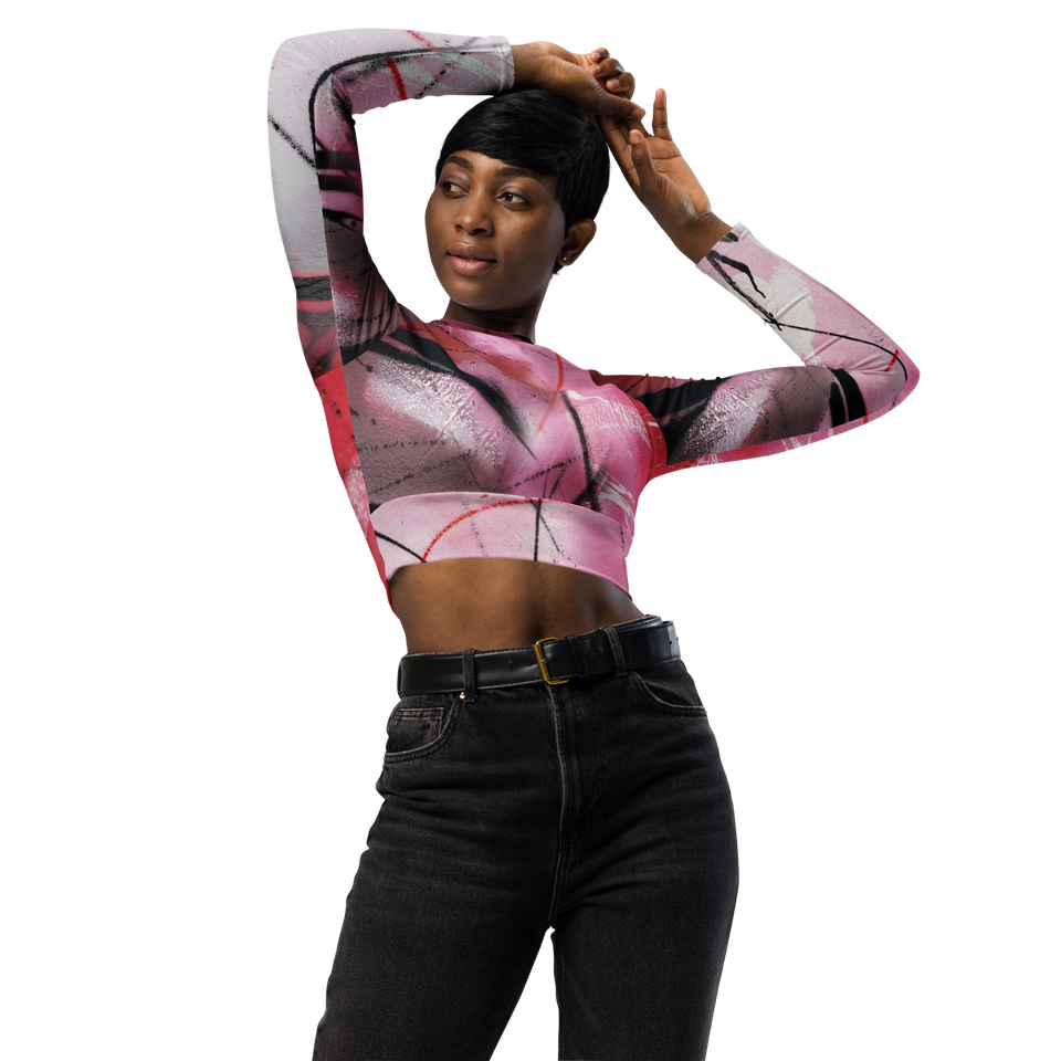 Rendezvous Long-Sleeve Crop Top