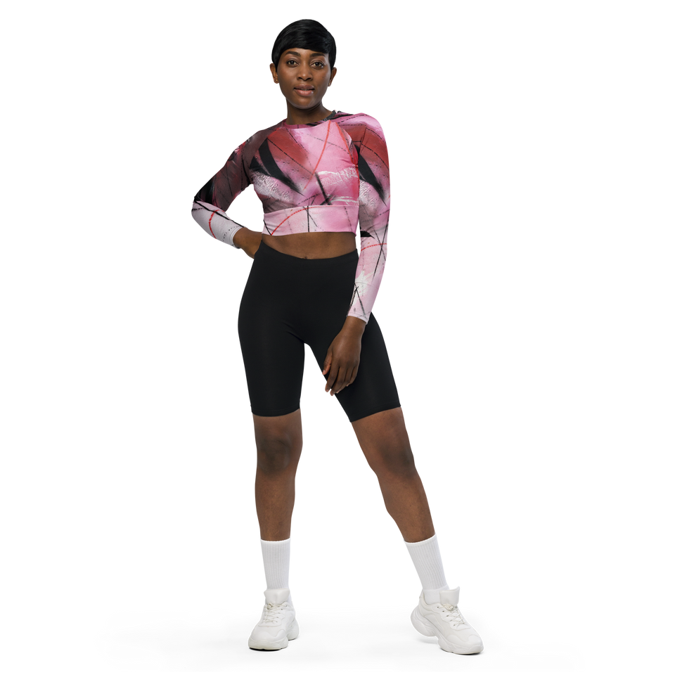 Rendezvous Long-Sleeve Crop Top