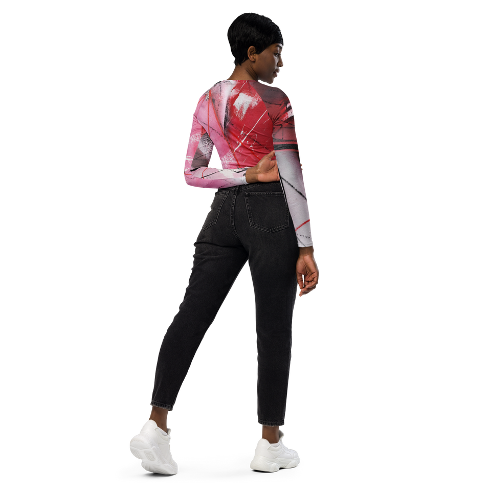 Rendezvous Long-Sleeve Crop Top