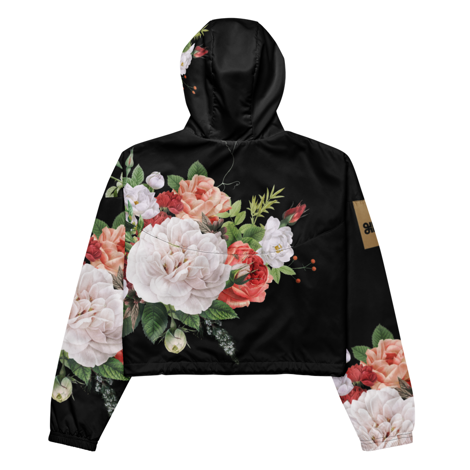 MA Black Cropped Windbreaker