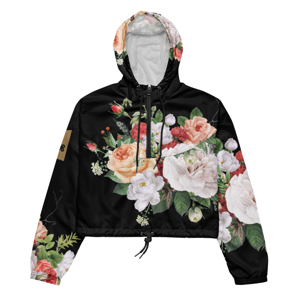 MA Black Cropped Windbreaker