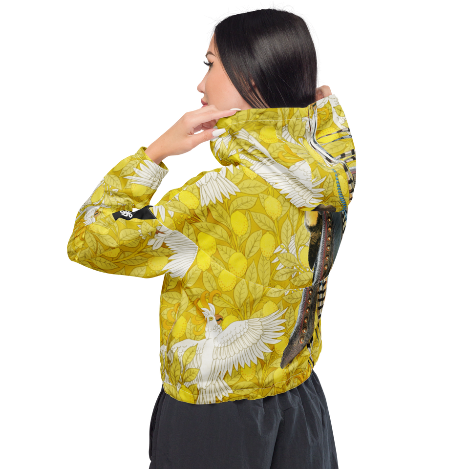 Paradis Cropped Windbreaker