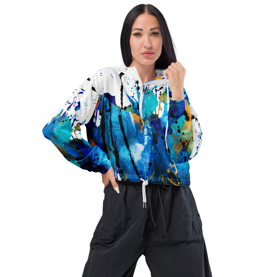 Mistral Cropped Windbreaker
