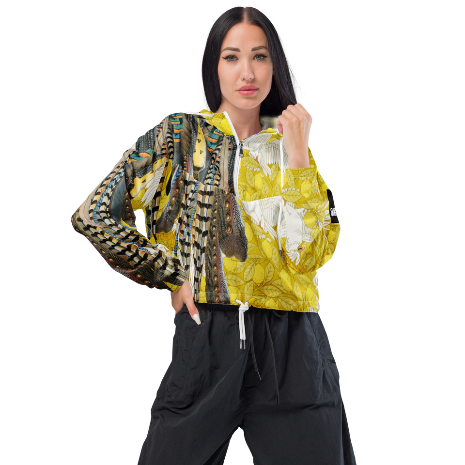 Paradis Cropped Windbreaker
