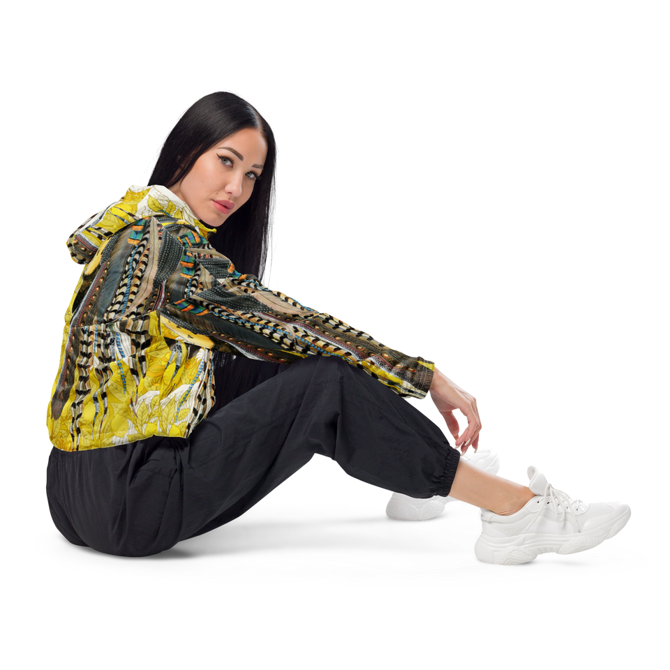 Paradis Cropped Windbreaker