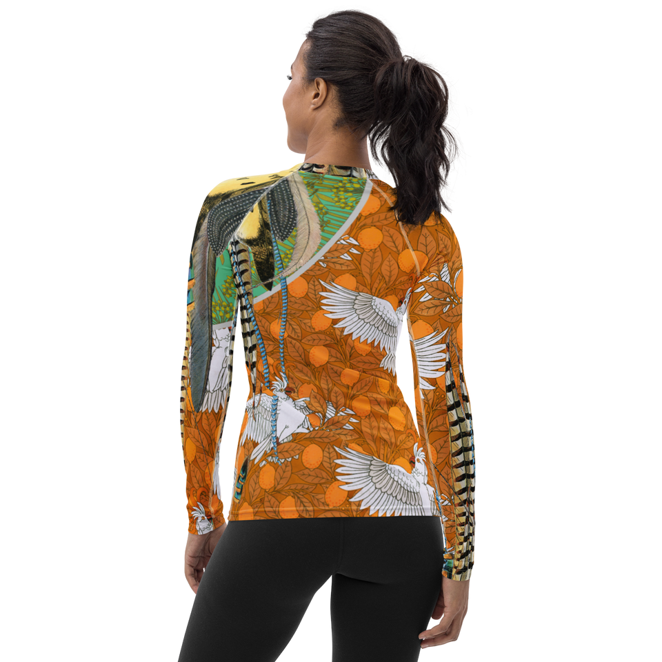 Paradis Orange Luxe Top