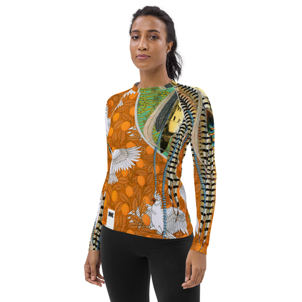 Paradis Orange Luxe Top