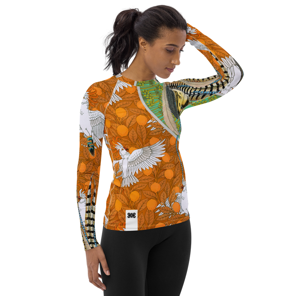 Paradis Orange Luxe Top