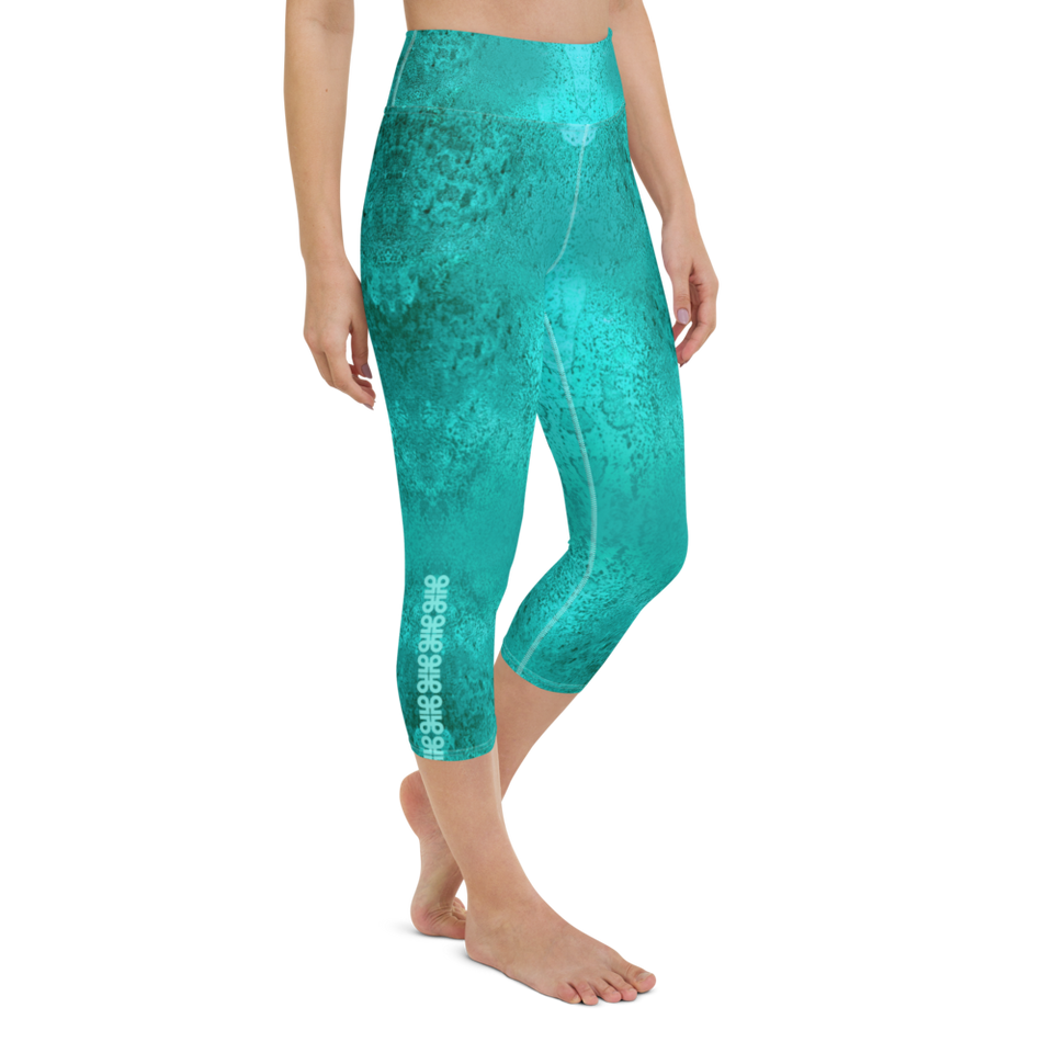 Rêves d'Azur High-Rise Capri Leggings