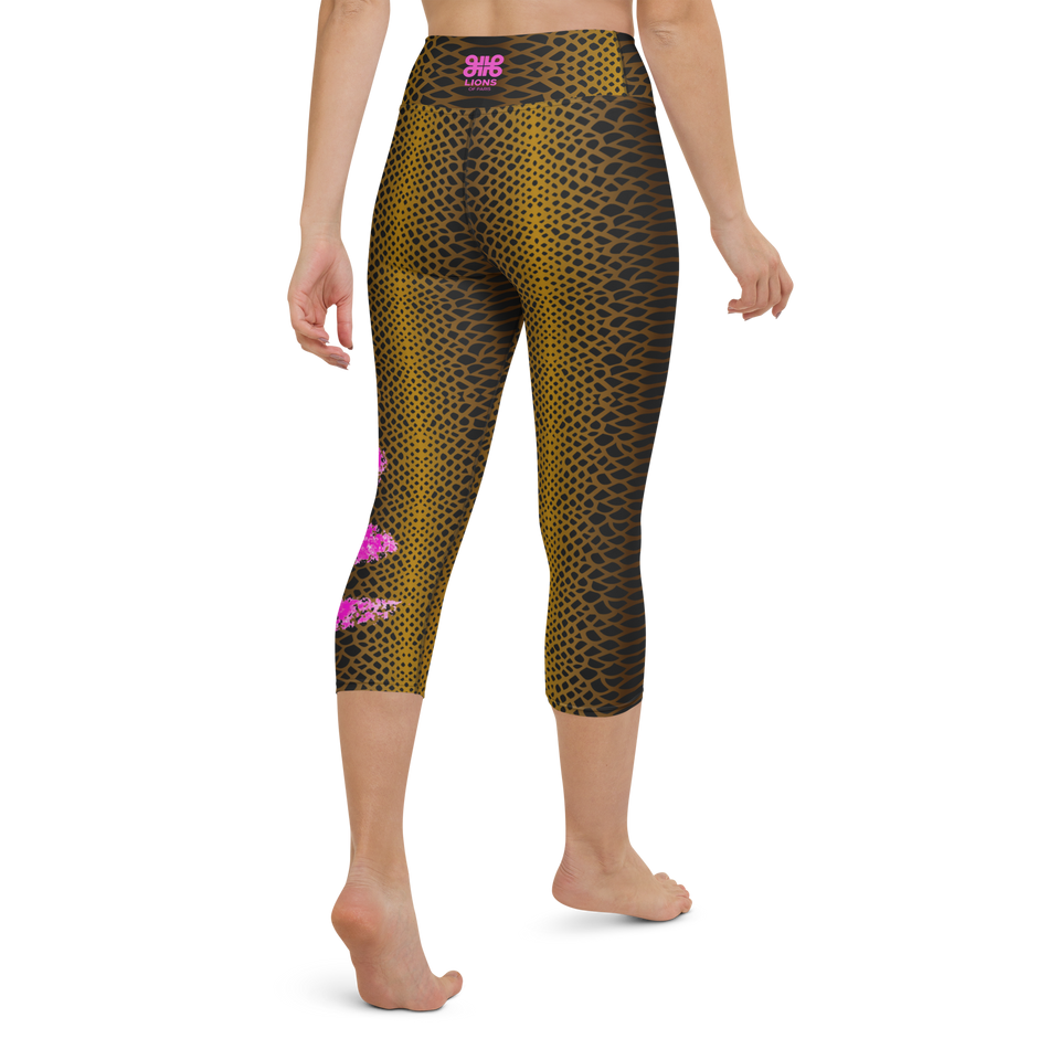 Sauvage High-Rise Capri Leggings