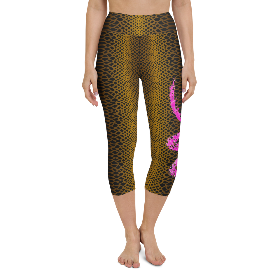 Sauvage High-Rise Capri Leggings