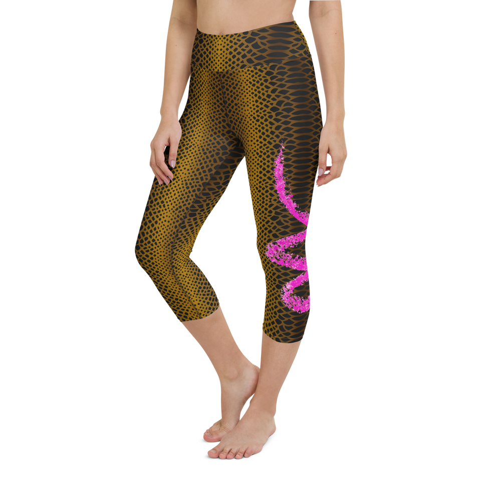 Sauvage High-Rise Capri Leggings