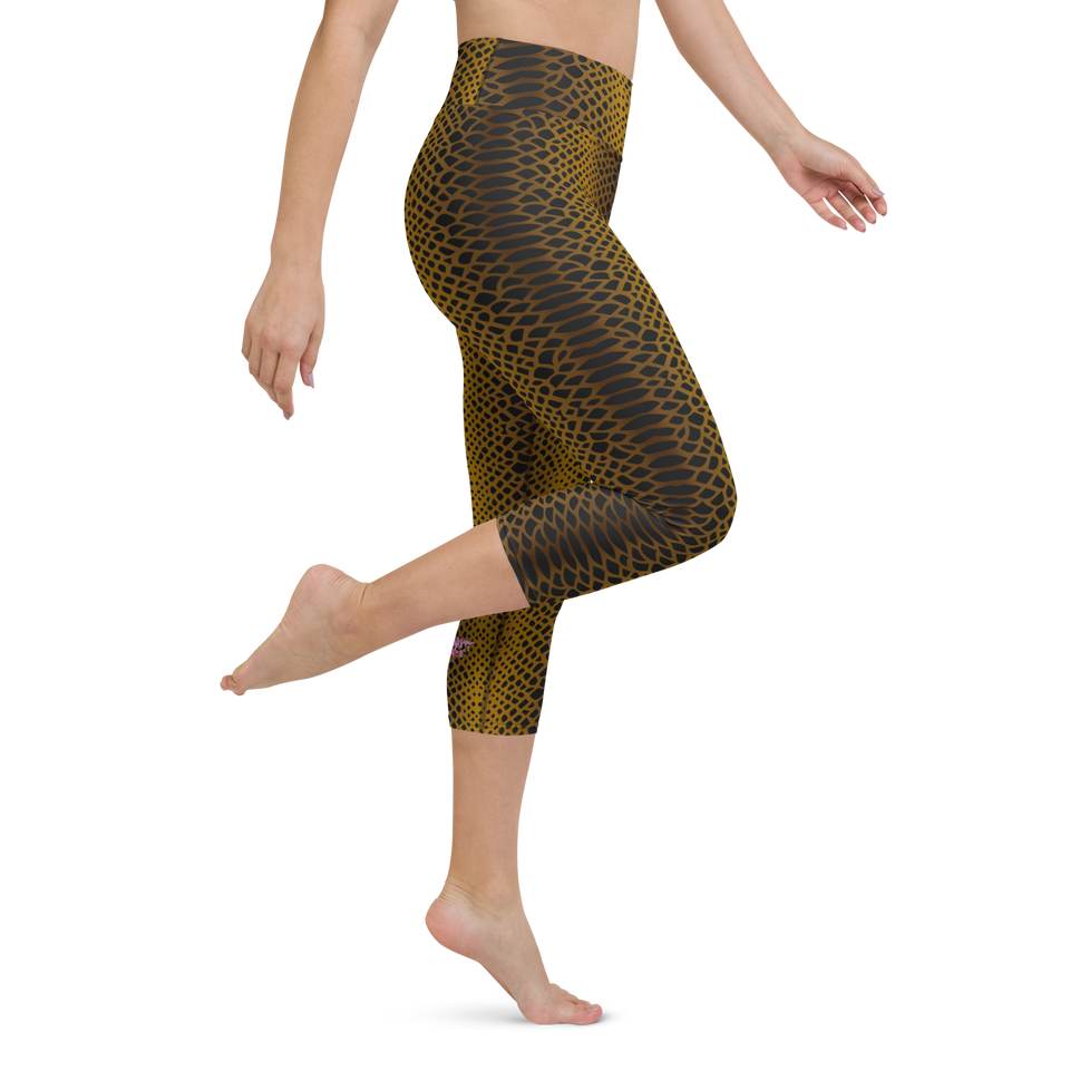 Sauvage High-Rise Capri Leggings