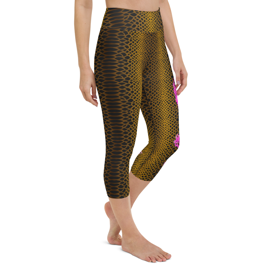 Sauvage High-Rise Capri Leggings