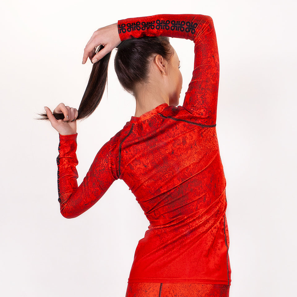 Rêves Rouge Luxe Top