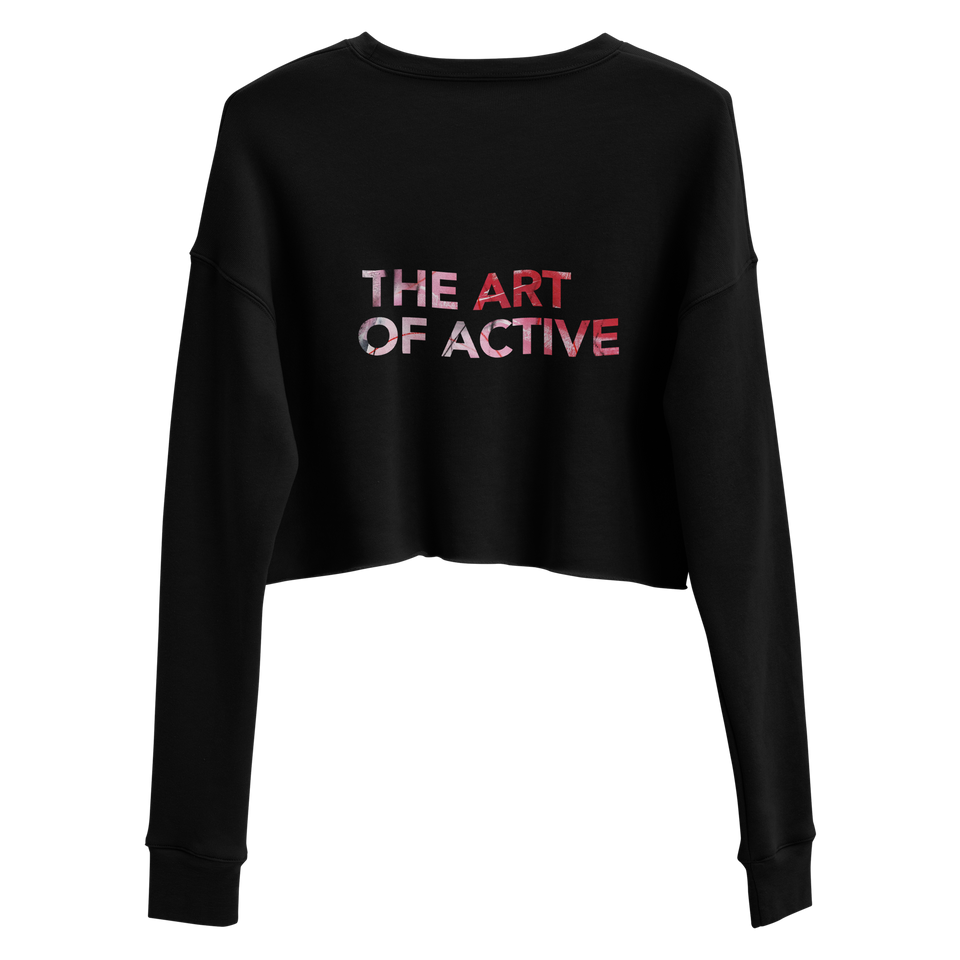 Rendezvous Logo Crop Sweatshirt