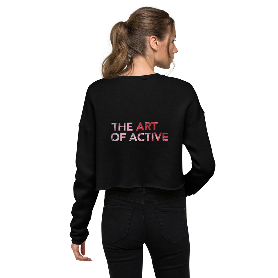 Rendezvous Logo Crop Sweatshirt