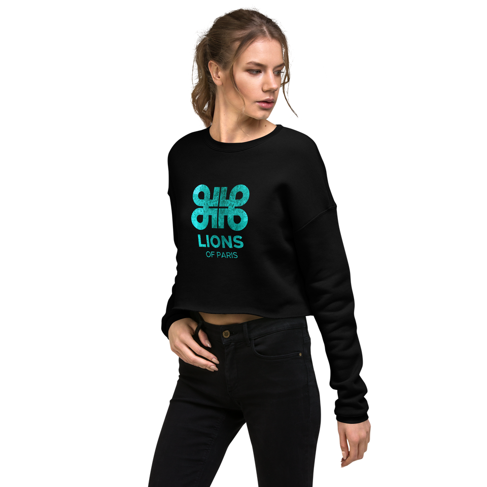 Rêves d'Azur Logo Crop Sweatshirt