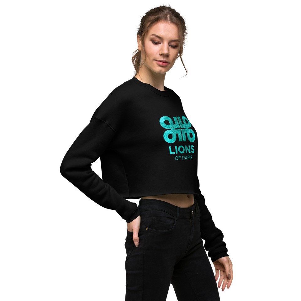 Rêves d'Azur Logo Crop Sweatshirt