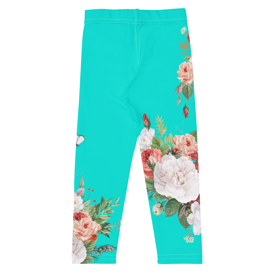 MA Turquoise Kids Leggings