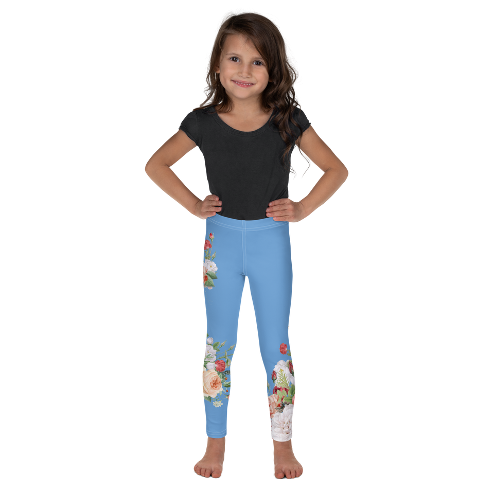 MA Blue Kids Leggings