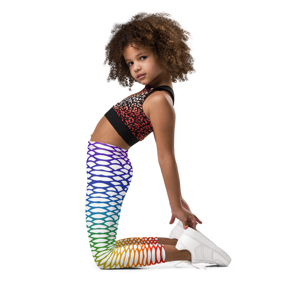 Sauvage Rainbow Kids Leggings