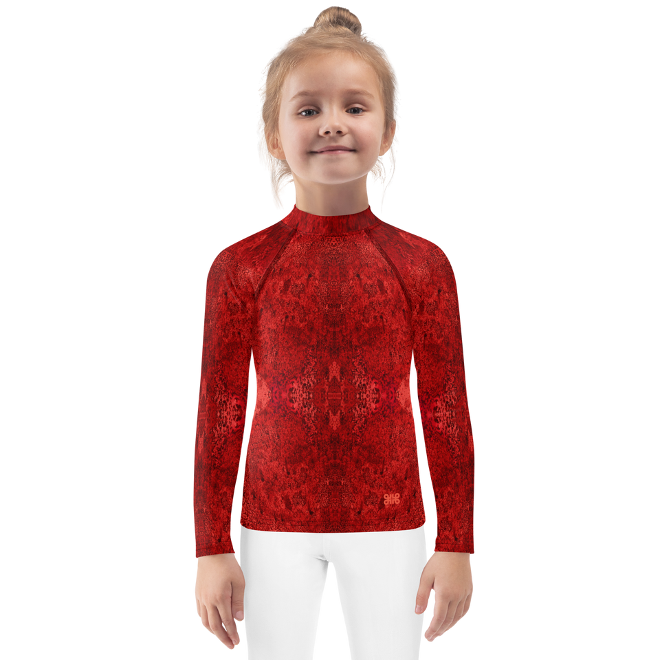 Rêves Rouge Kids Print Top